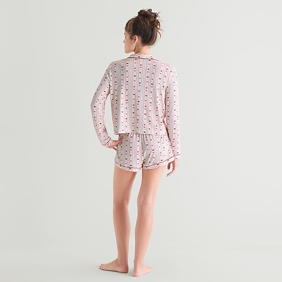 Arizona Womens Juniors 2-pc. Pajama Shorts