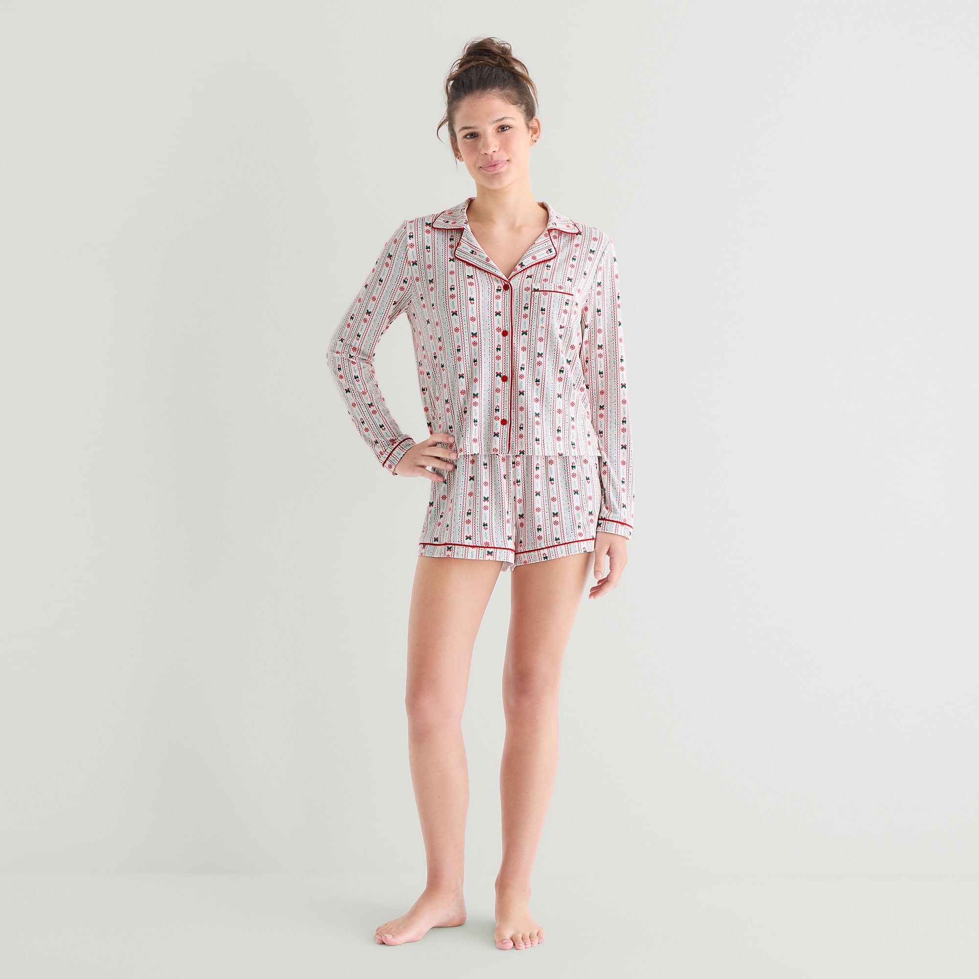 Arizona Womens Juniors 2-pc. Pajama Shorts
