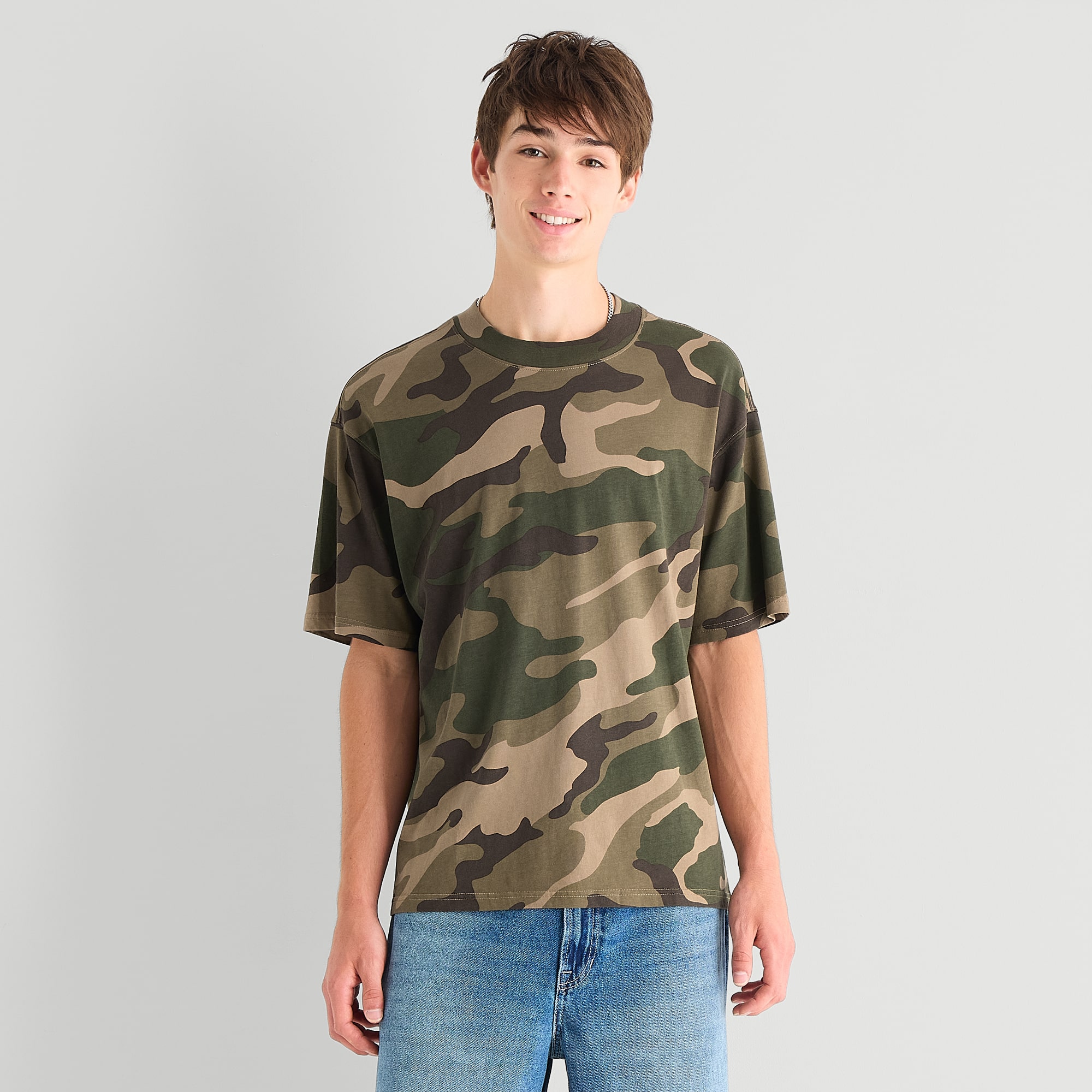 Arizona Mens Crew Neck Short Sleeve T-Shirt