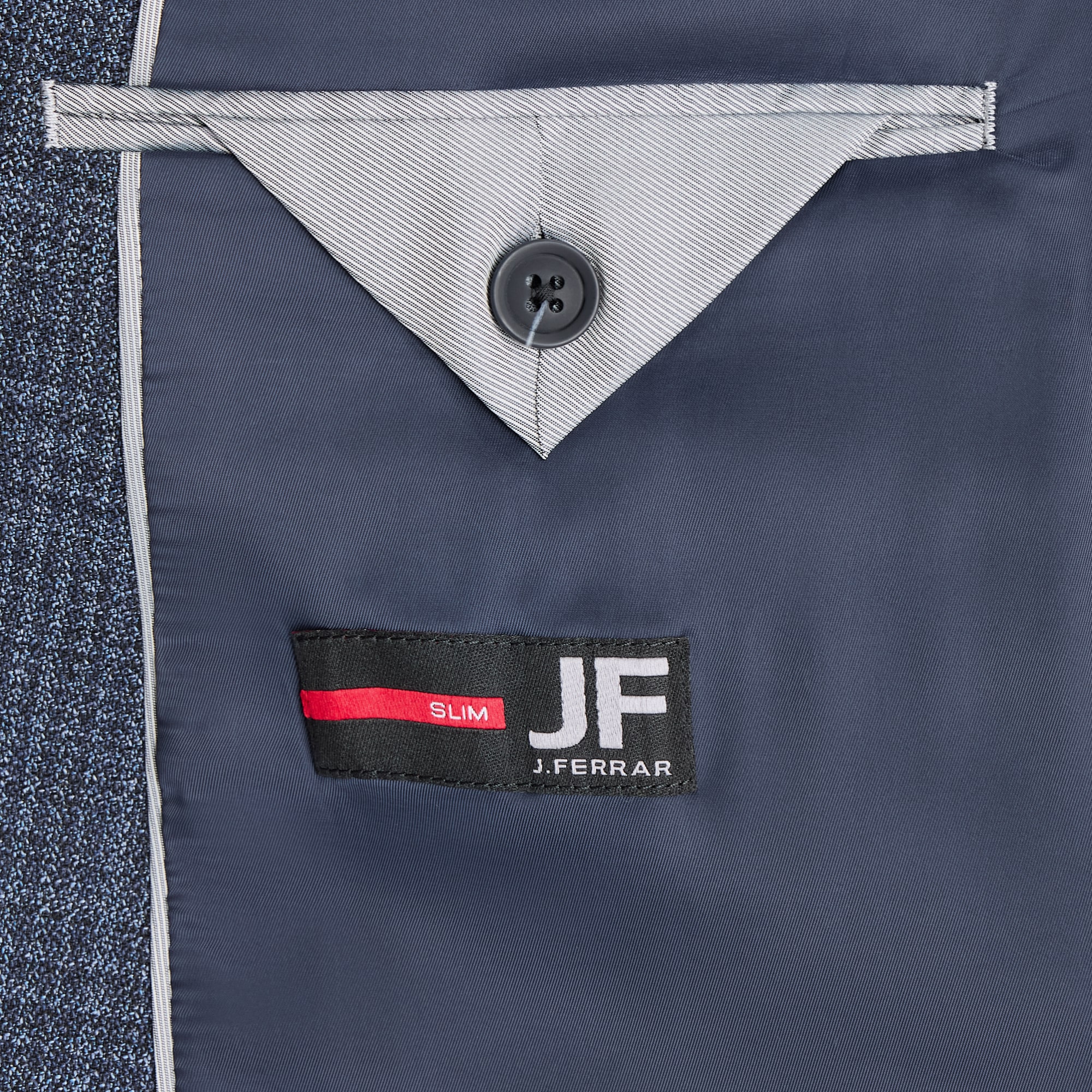J. Ferrar Ultra Comfort Mens Plaid Slim Fit Sport Coat