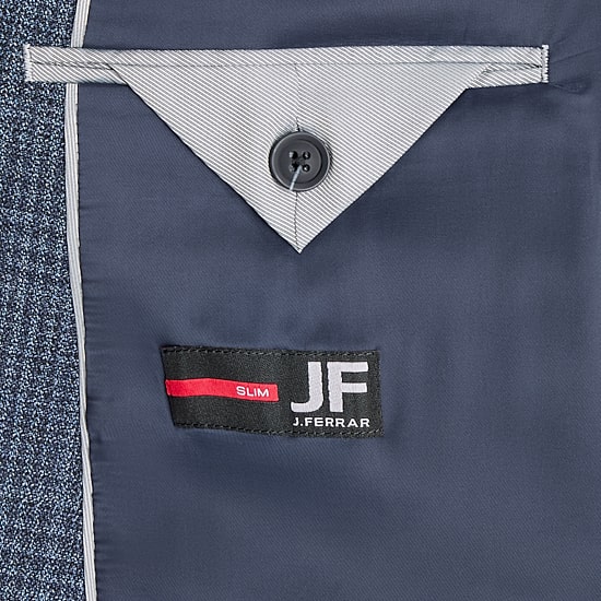 J. Ferrar Ultra Comfort Mens Plaid Slim Fit Sport Coat