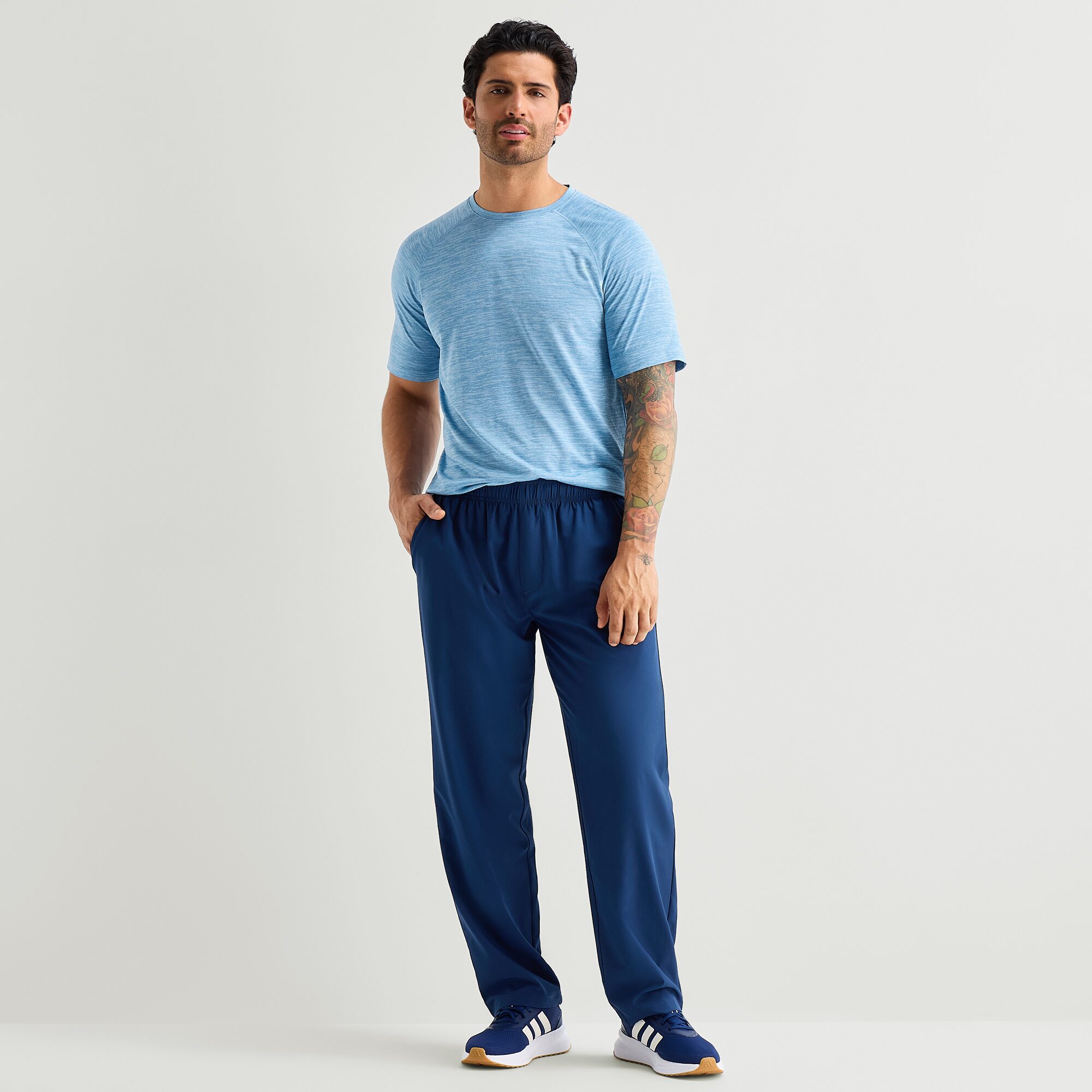 Xersion EverAir® Mens Crew Neck Short Sleeve Quick Dry Active T-Shirt