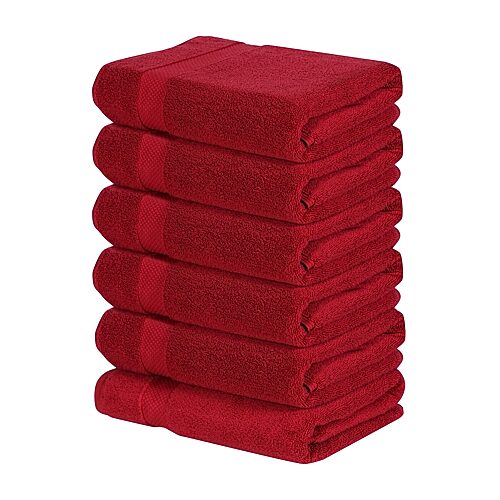 Better Trends Bath Towel In Red