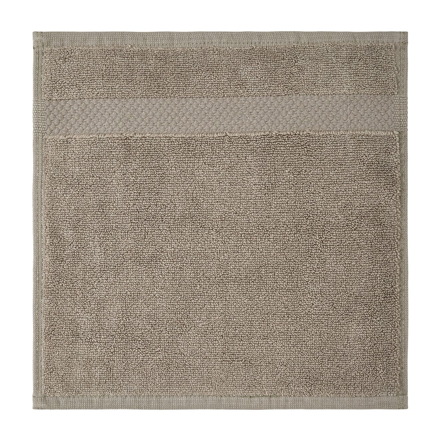 Better Trends Splash 100% Cotton 20-pc Washcloth Set, Zero Twist Quick Dry Solid Bathroom Towel