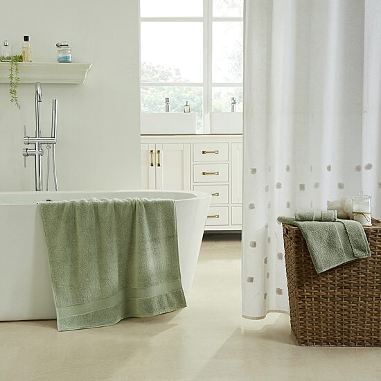 Better Trends Splash 100% Cotton 20-pc Mix Towel Set, Zero Twist Quick Dry Solid Bathroom Towel