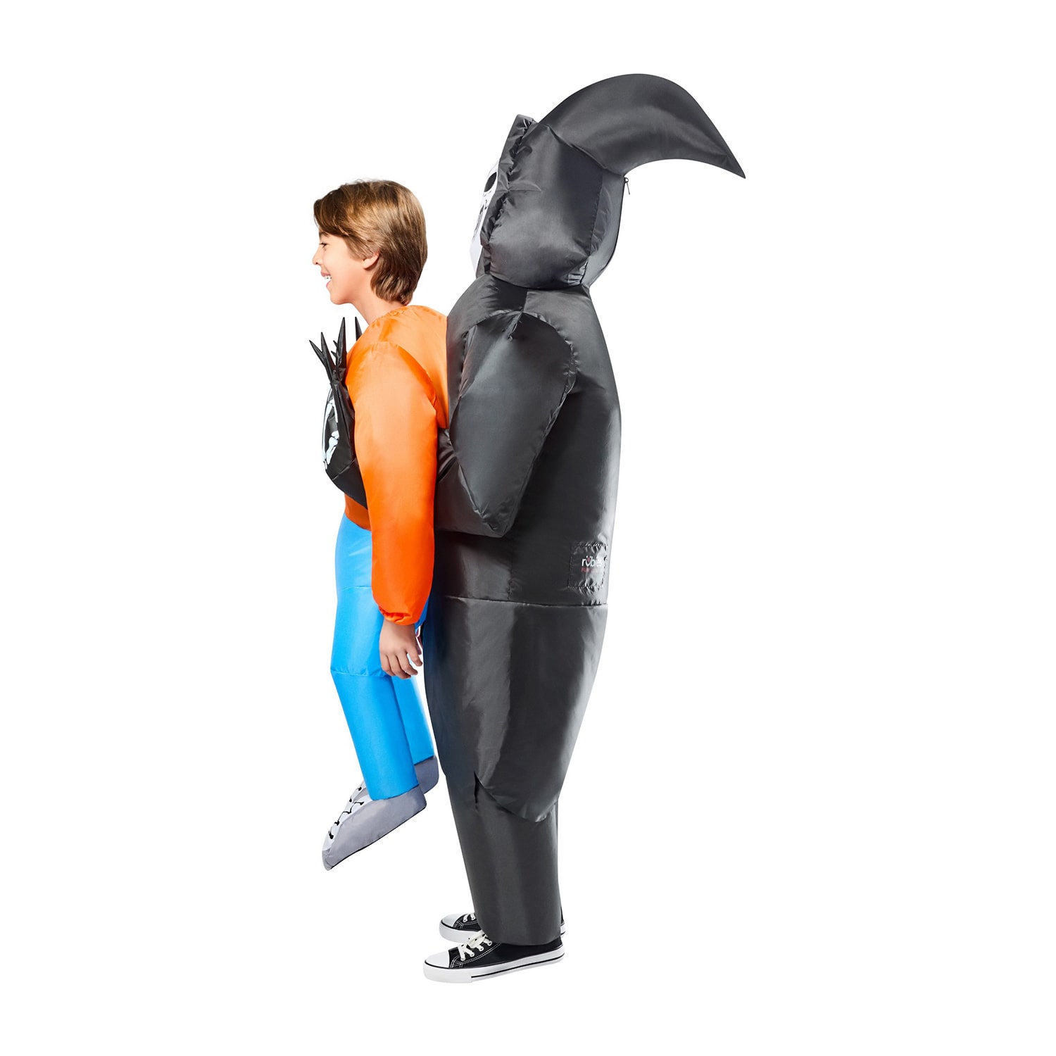 Little & Big Kid Unisex Plus Grim Reaper Abduction Inflatable 2-pc. Costume