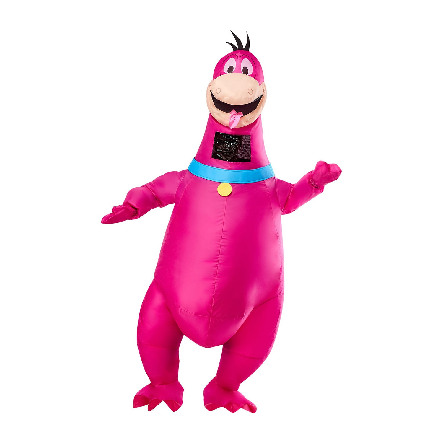 Unisex Adult The Flintstones: Dino Inflatable The Flintstones 2-pc. Costume