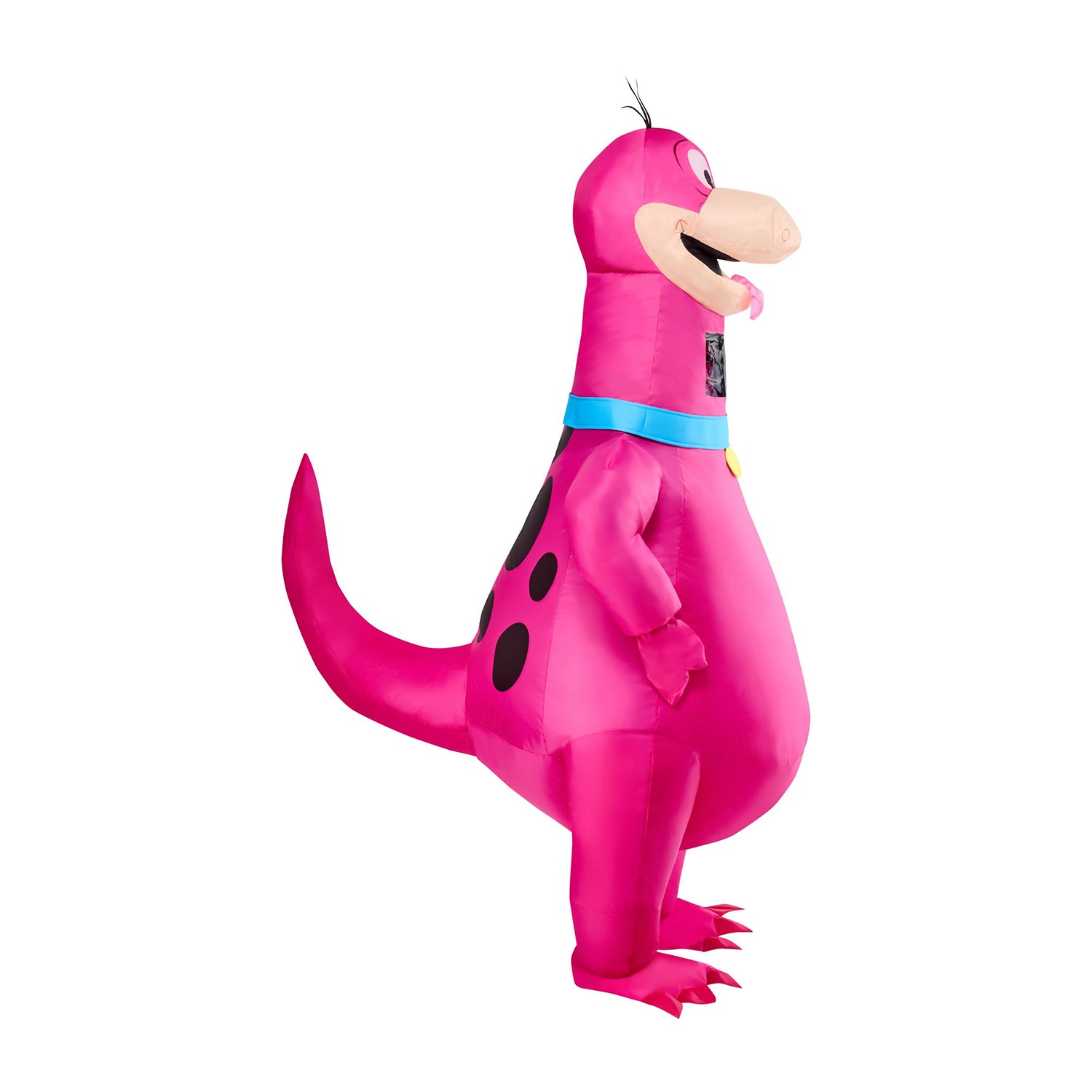 Unisex Adult The Flintstones: Dino Inflatable The Flintstones 2-pc. Costume