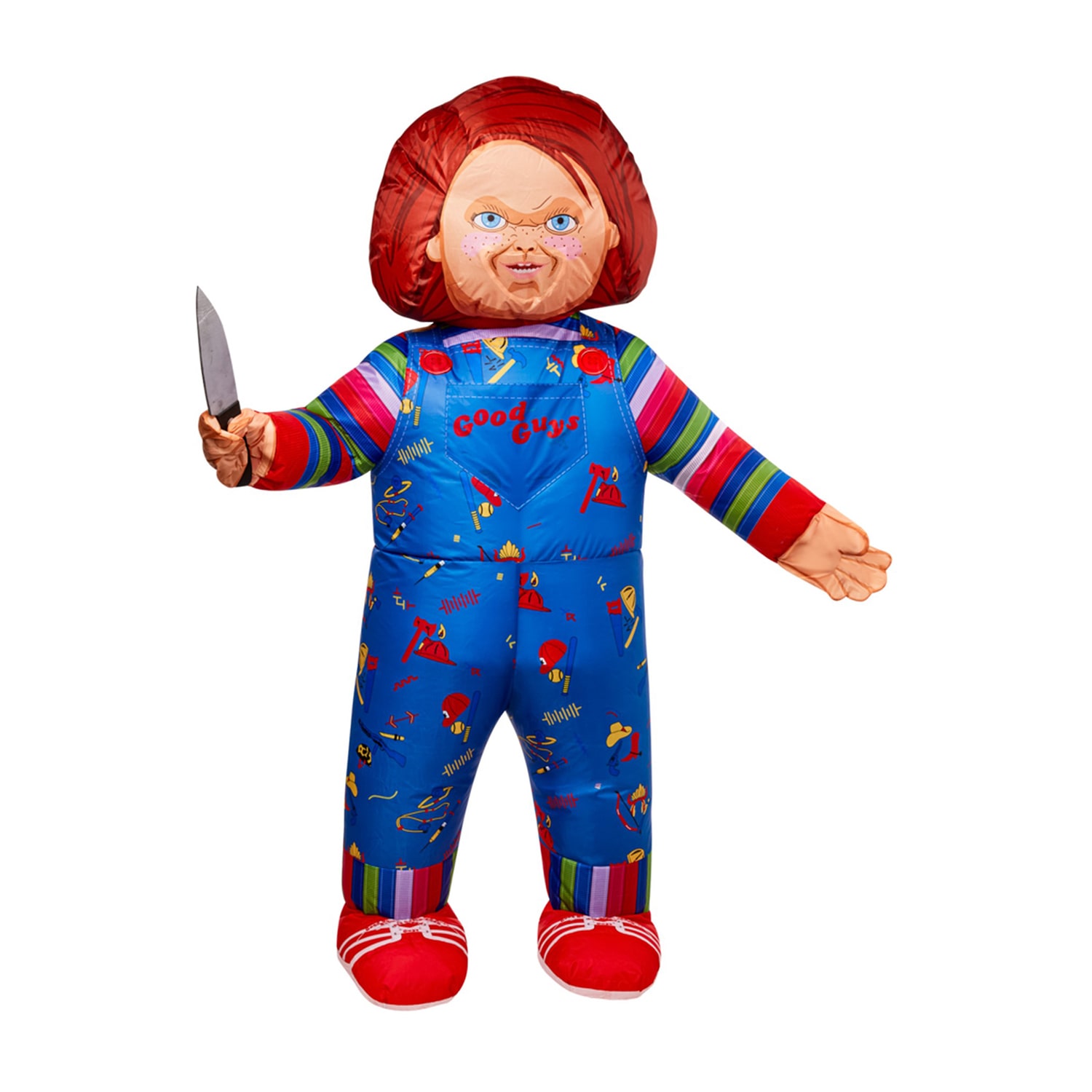 Unisex Adult Child'S Play Chucky Inflatable Chucky 2-pc. Costume
