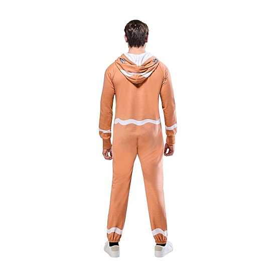 Unisex Adult Gingerbread Hooded Zipster Costume