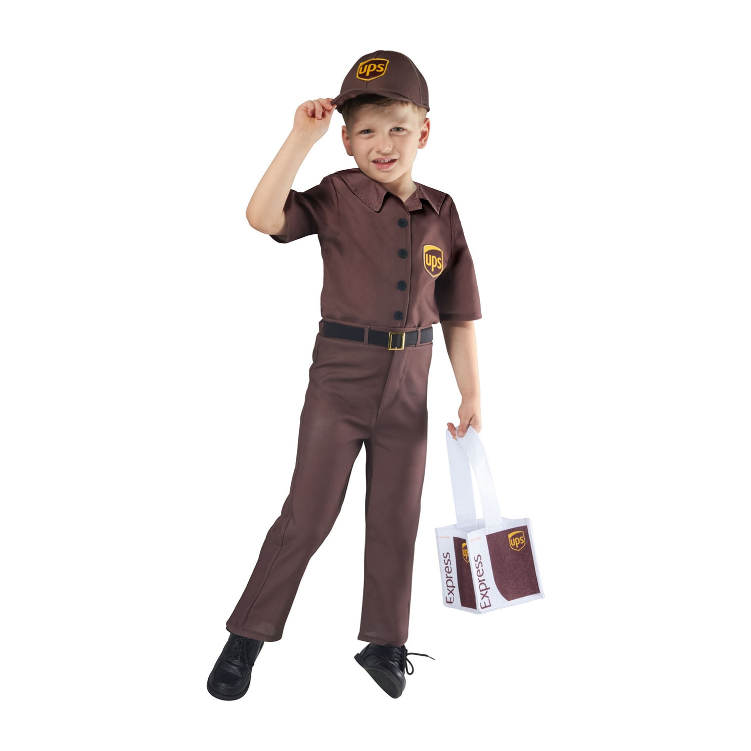 Toddler Unisex Ups Worker 4-pc. Costume