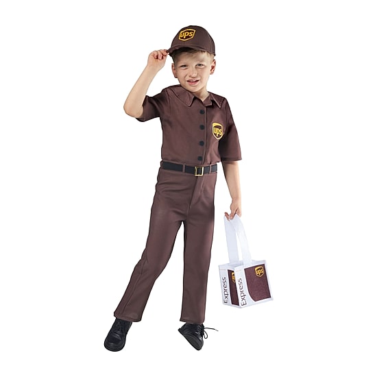 Toddler Unisex Ups Worker 4-pc. Costume