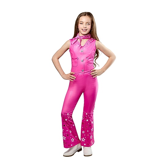 Little & Big Kid Girls Barbie Movie: Western Barbie 3-pc. Costume