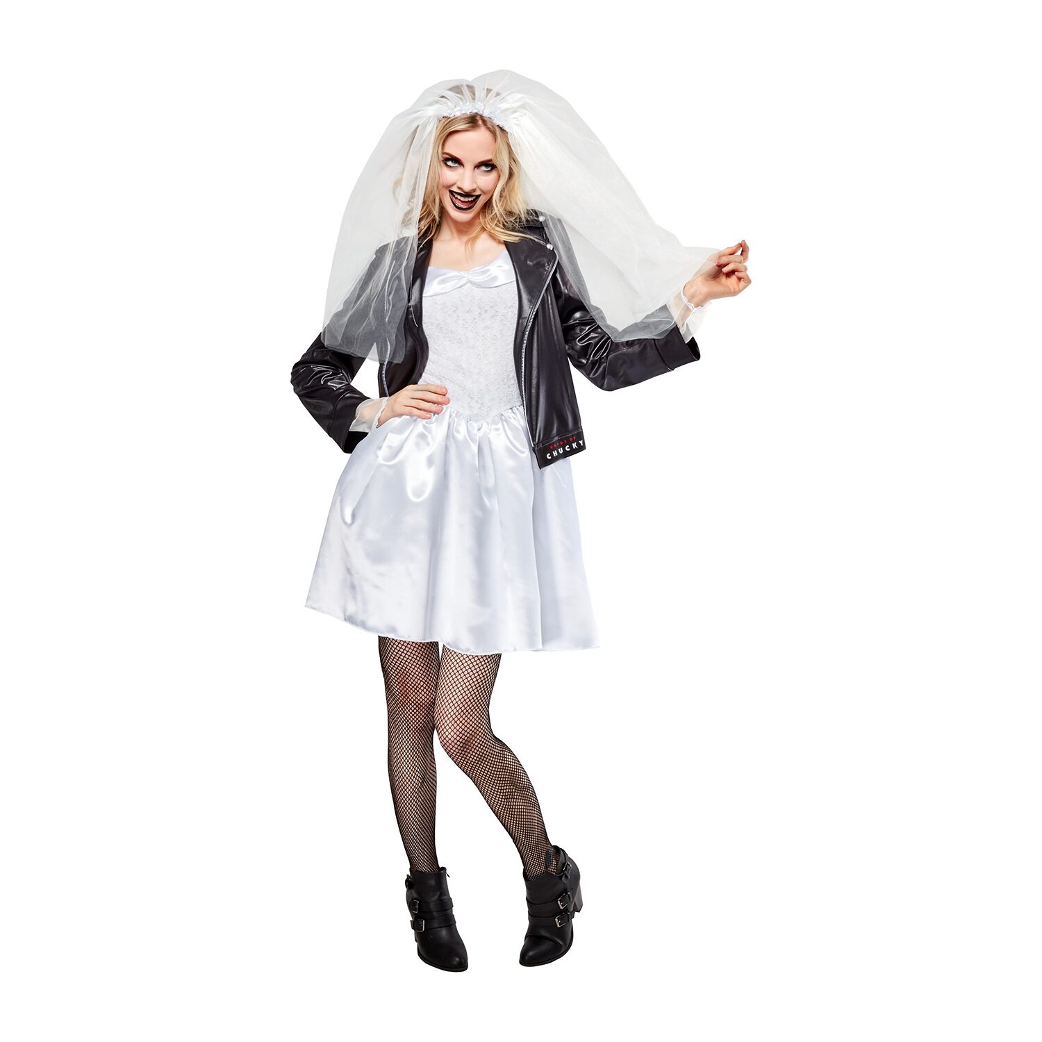 Womens Bride Of Chucky Tiffany Chucky 4-pc. Costume