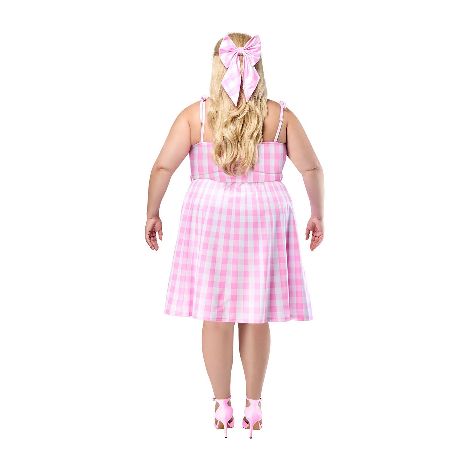 Womens Plus Barbie Movie: Pefect Day Barbie Barbie 3-pc. Costume