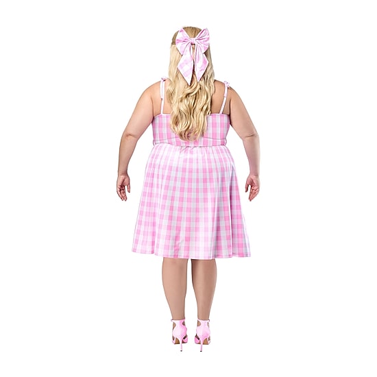 Womens Plus Barbie Movie: Pefect Day Barbie 3-pc. Costume