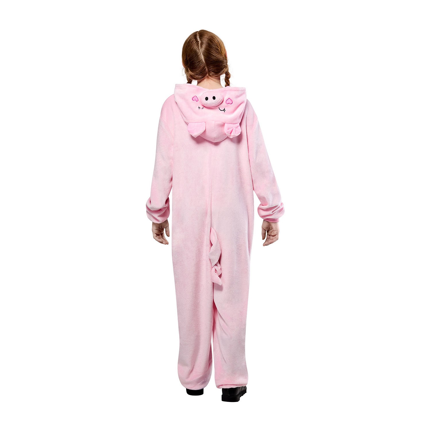Little & Big Kid Unisex Piggy Hooded Zipster Costume