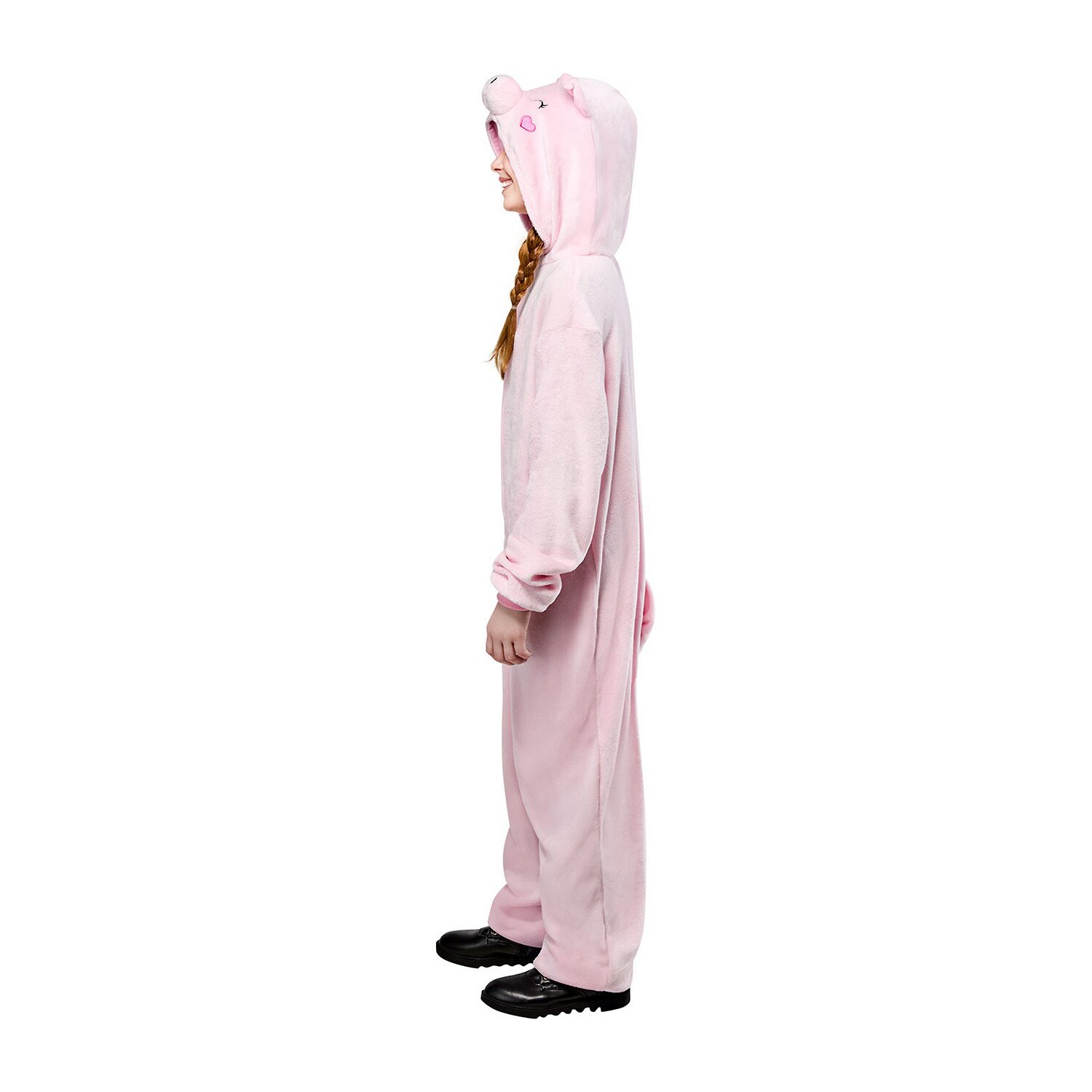 Little & Big Kid Unisex Piggy Hooded Zipster Costume