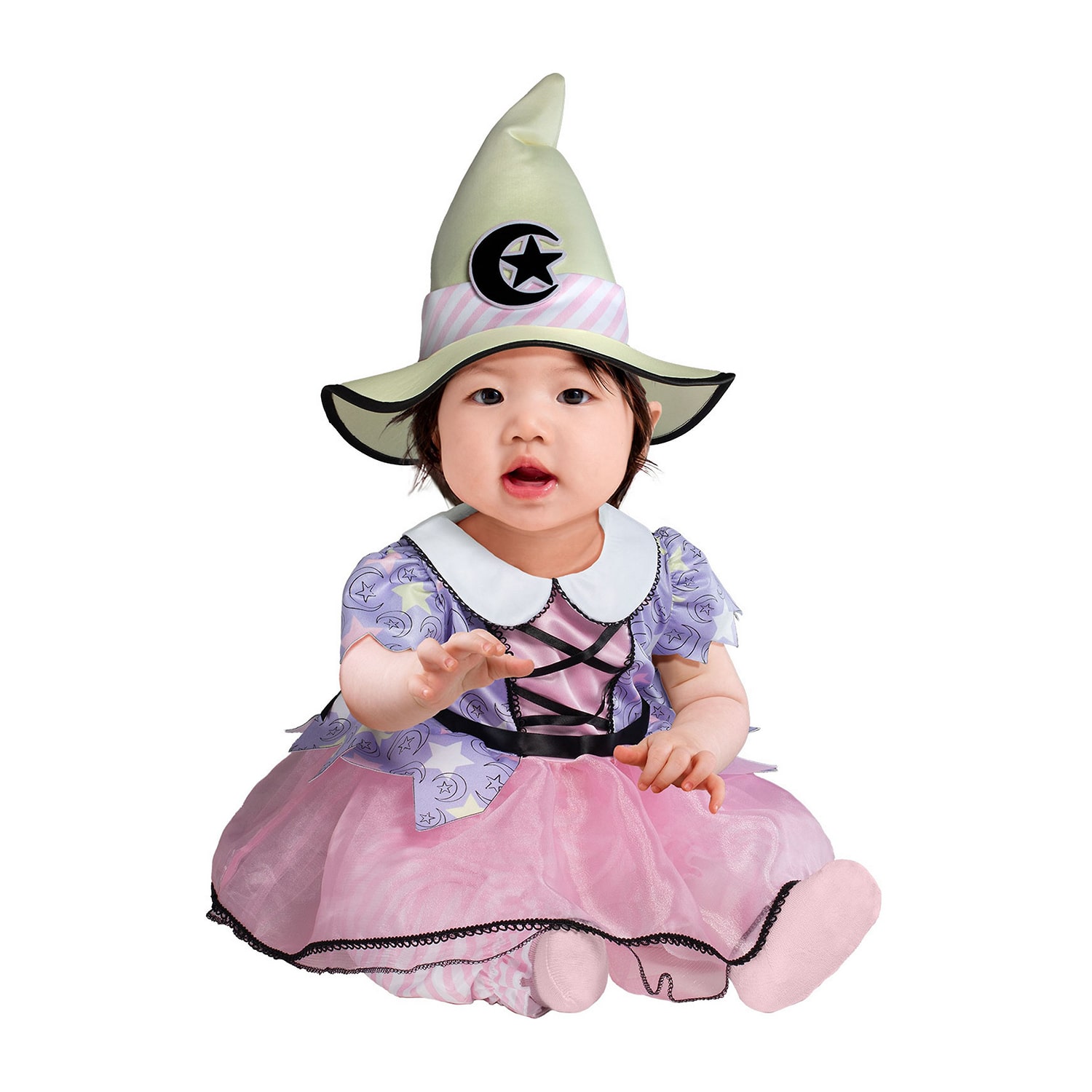 Baby Girls Little Witch 3-pc. Costume