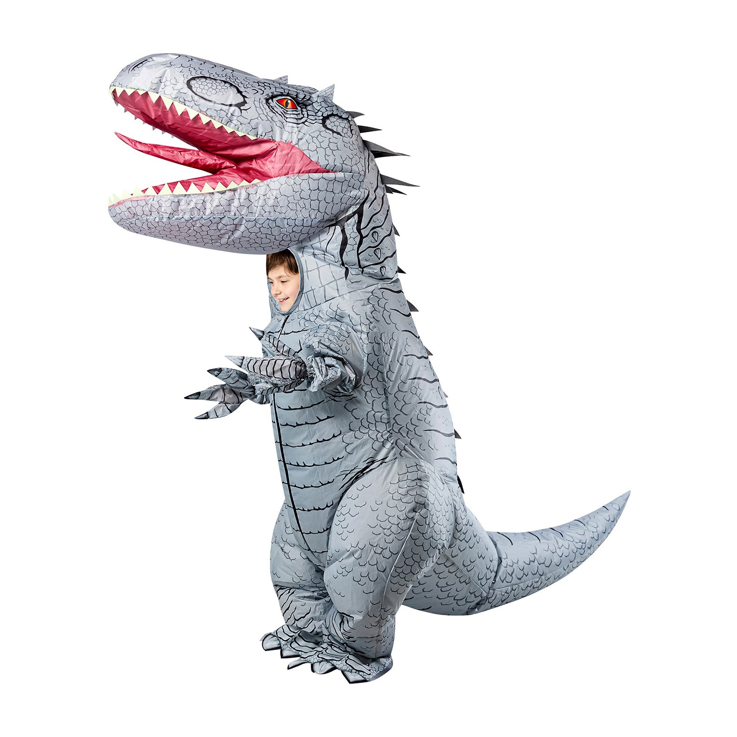 Little & Big Kid Unisex Indominus Rex Inflatable Jurassic World 2-pc. Costume
