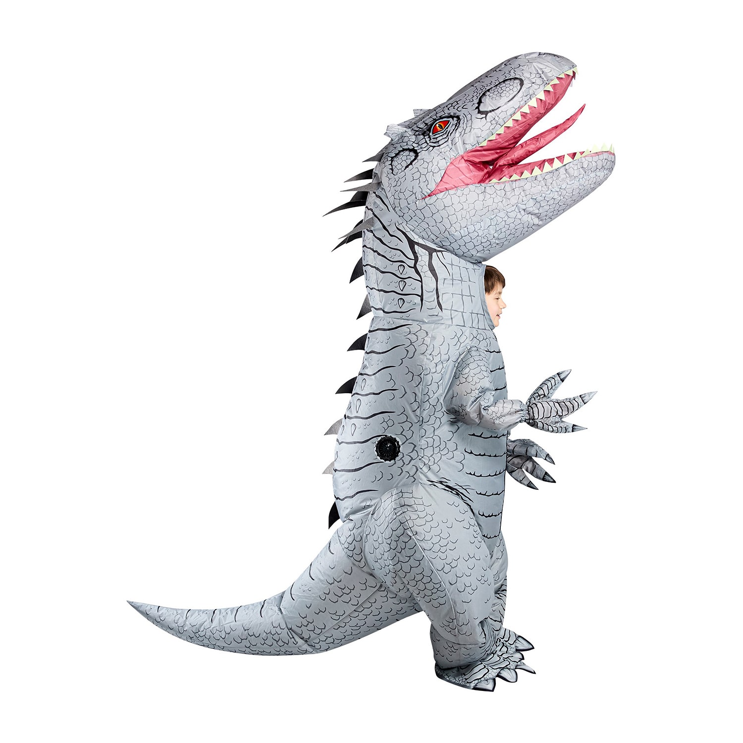Little & Big Kid Unisex Indominus Rex Inflatable Jurassic World 2-pc. Costume