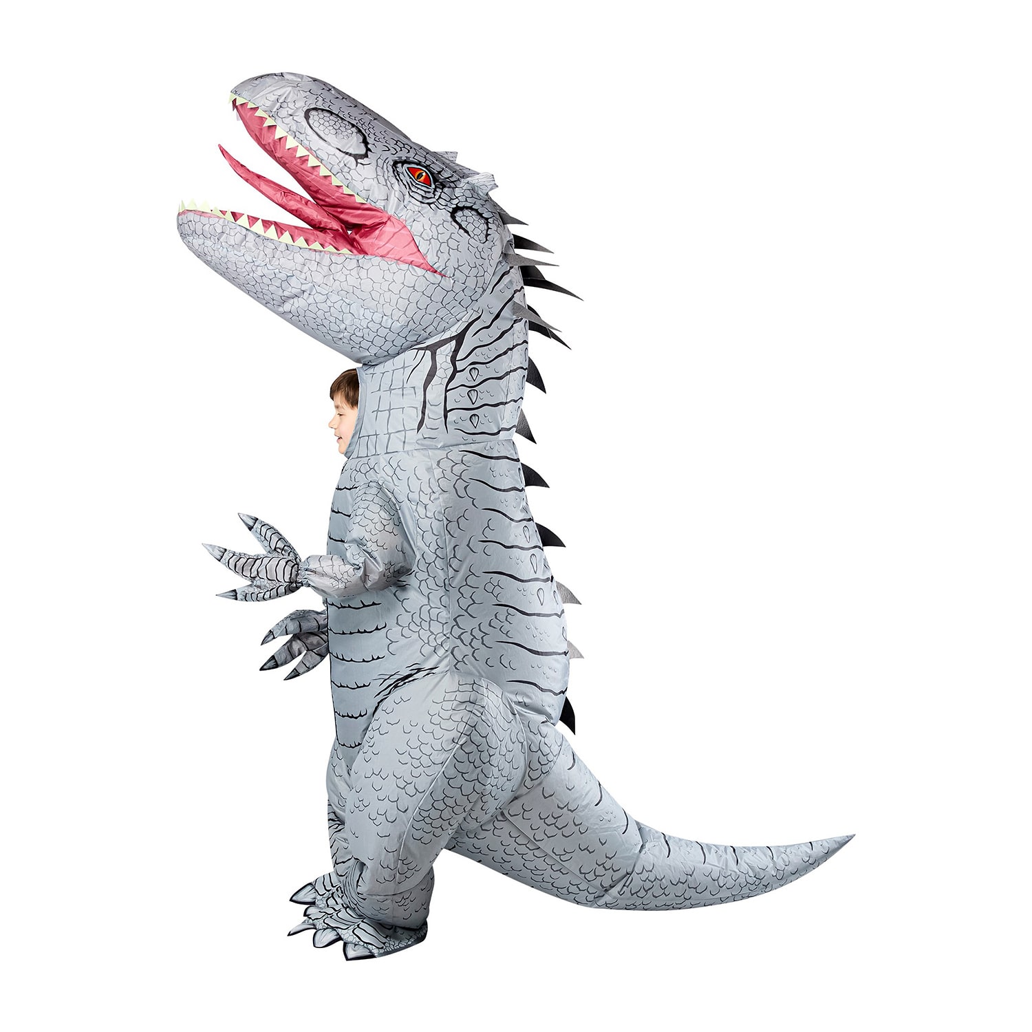 Little & Big Kid Unisex Indominus Rex Inflatable Jurassic World 2-pc. Costume