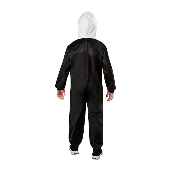 Little & Big Kid Unisex Skeleton Hooded Zipster Costume