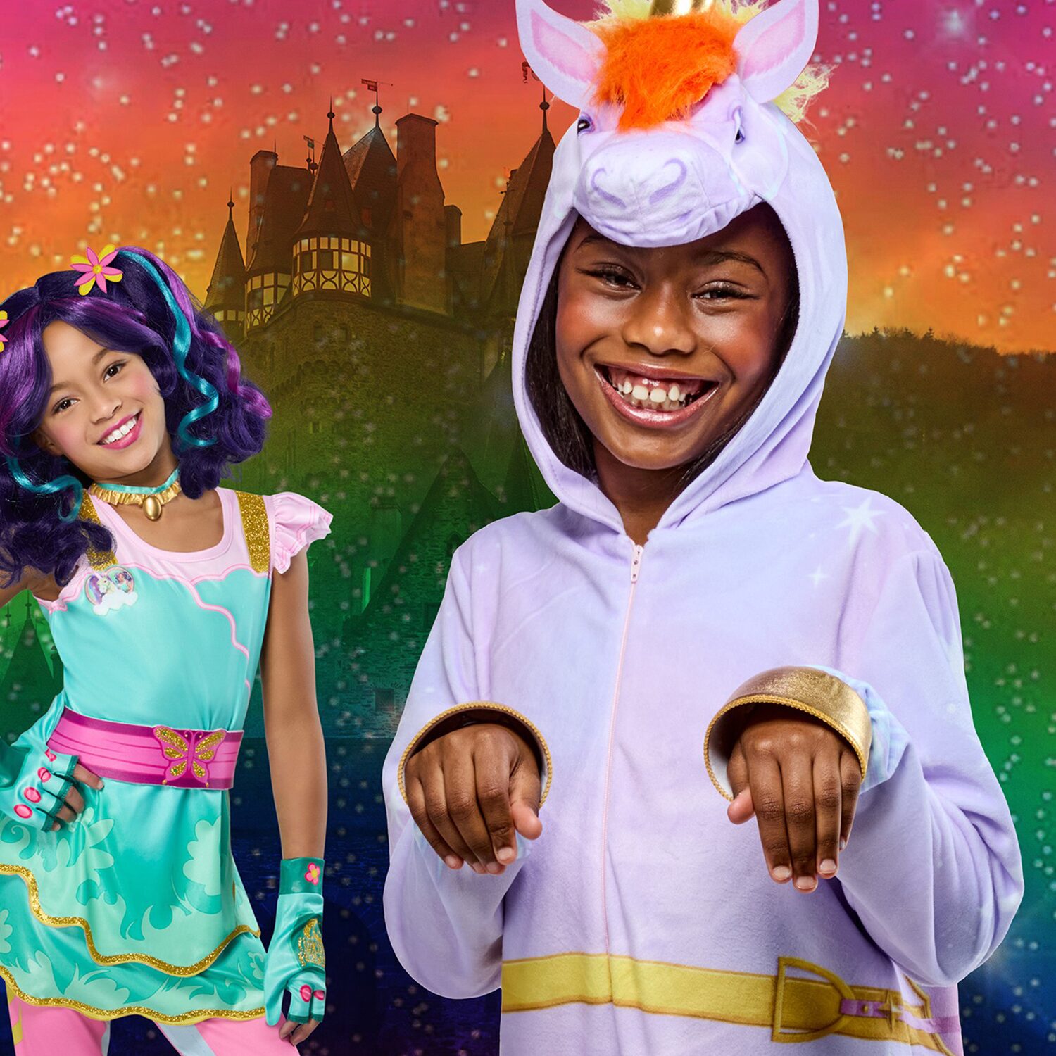 Little & Big Kid Girls Unicorn Academy Ava 8-pc. Costume
