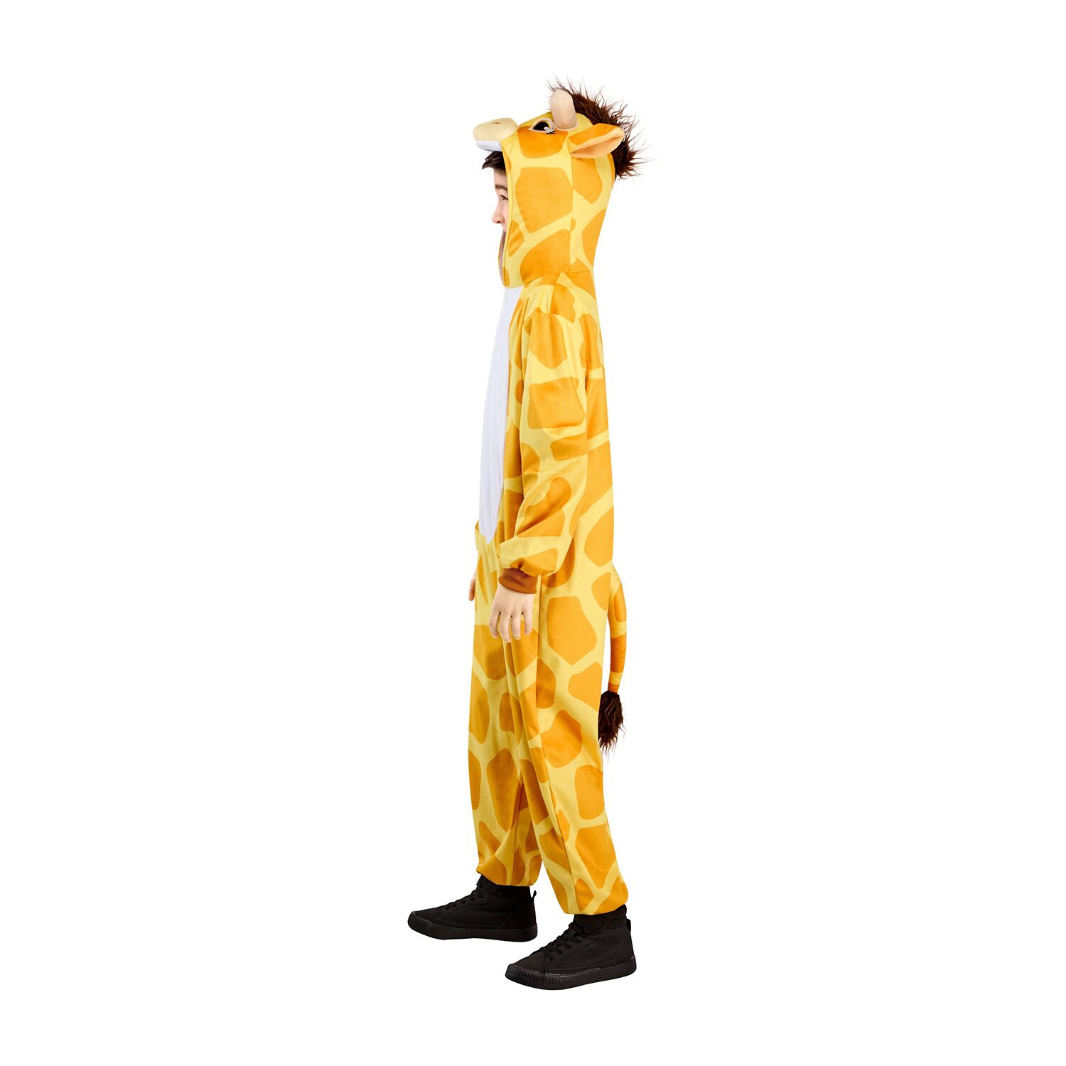 Little & Big Kid Unisex Giraffe Hooded Zipster Costume