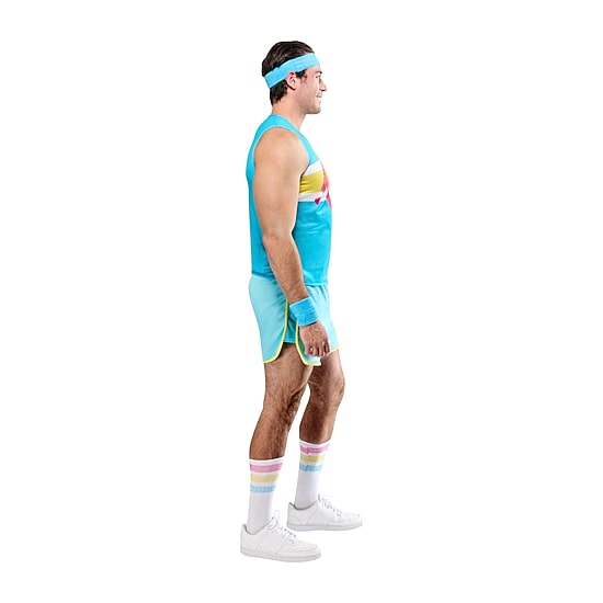 Mens Exercise Ken Barbie 7-pc. Costume