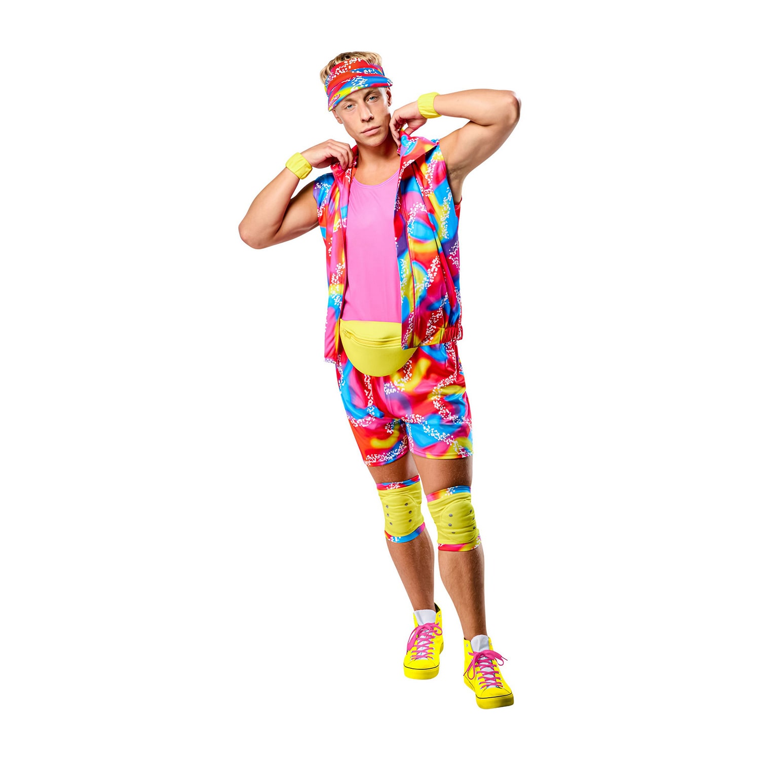 Mens Barbie Movie: Rollerskating Ken Barbie 8-pc. Costume