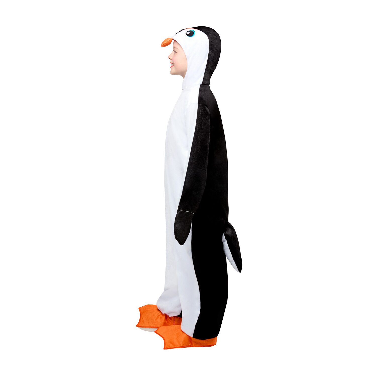 Little & Big Kid Unisex Penguin Hooded Zipster Costume
