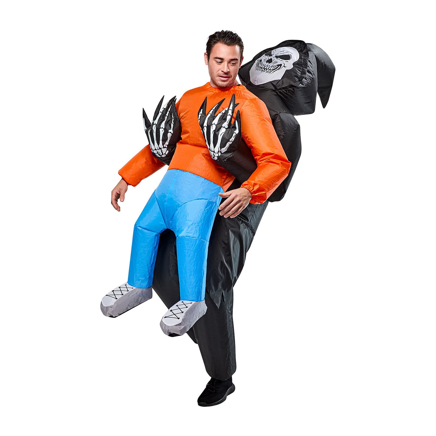 Unisex Adult Grim Reaper Abduction Inflatable 2-pc. Costume