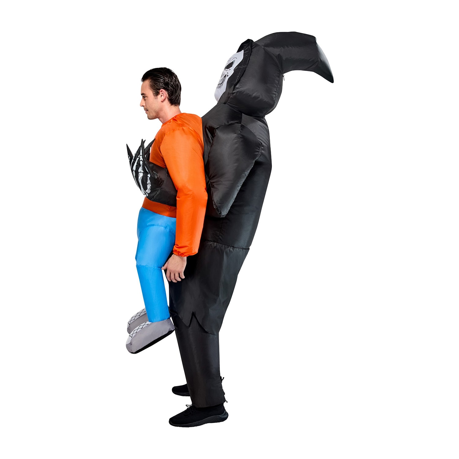 Unisex Adult Grim Reaper Abduction Inflatable 2-pc. Costume