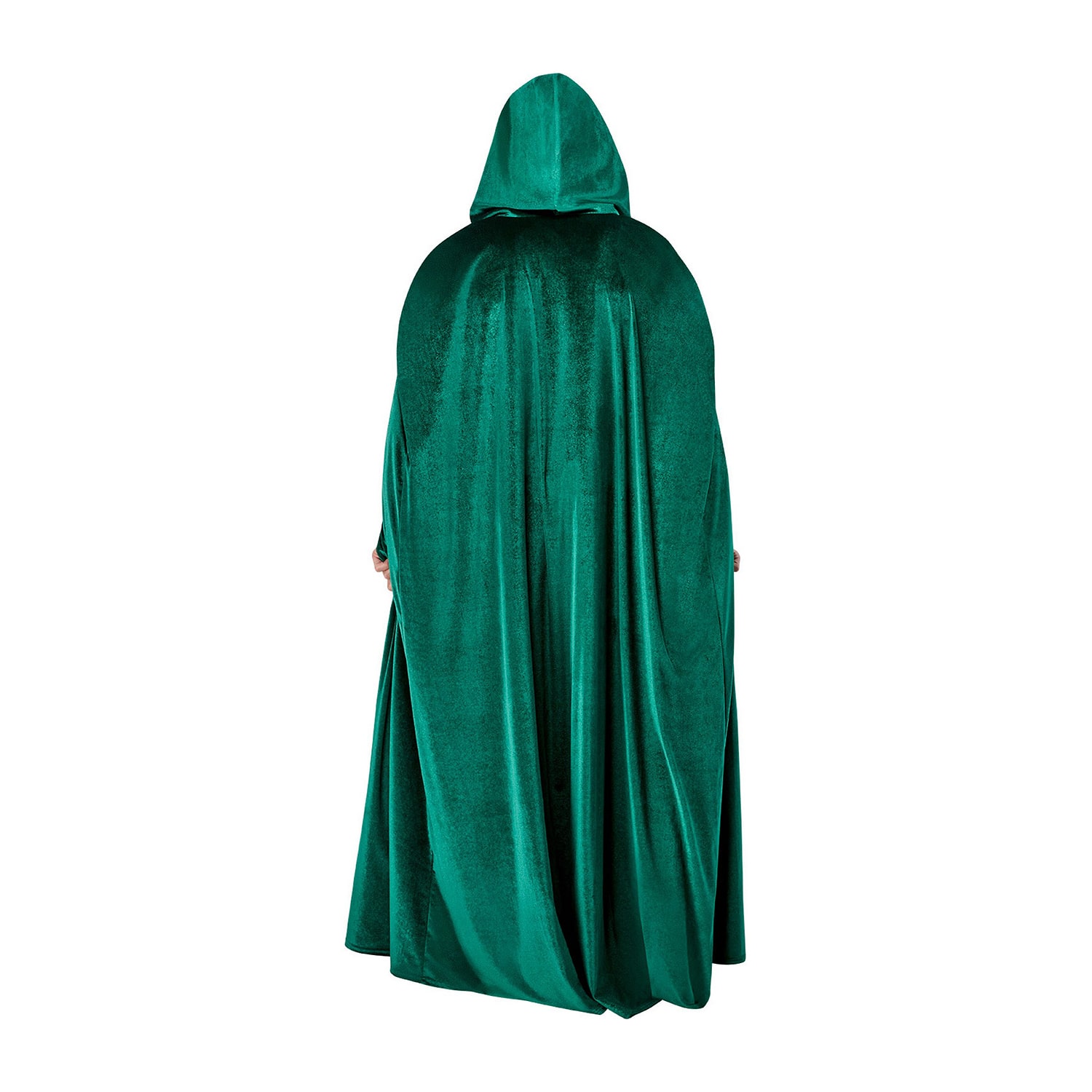 Unisex Adult Green Hooded Cloak Costume