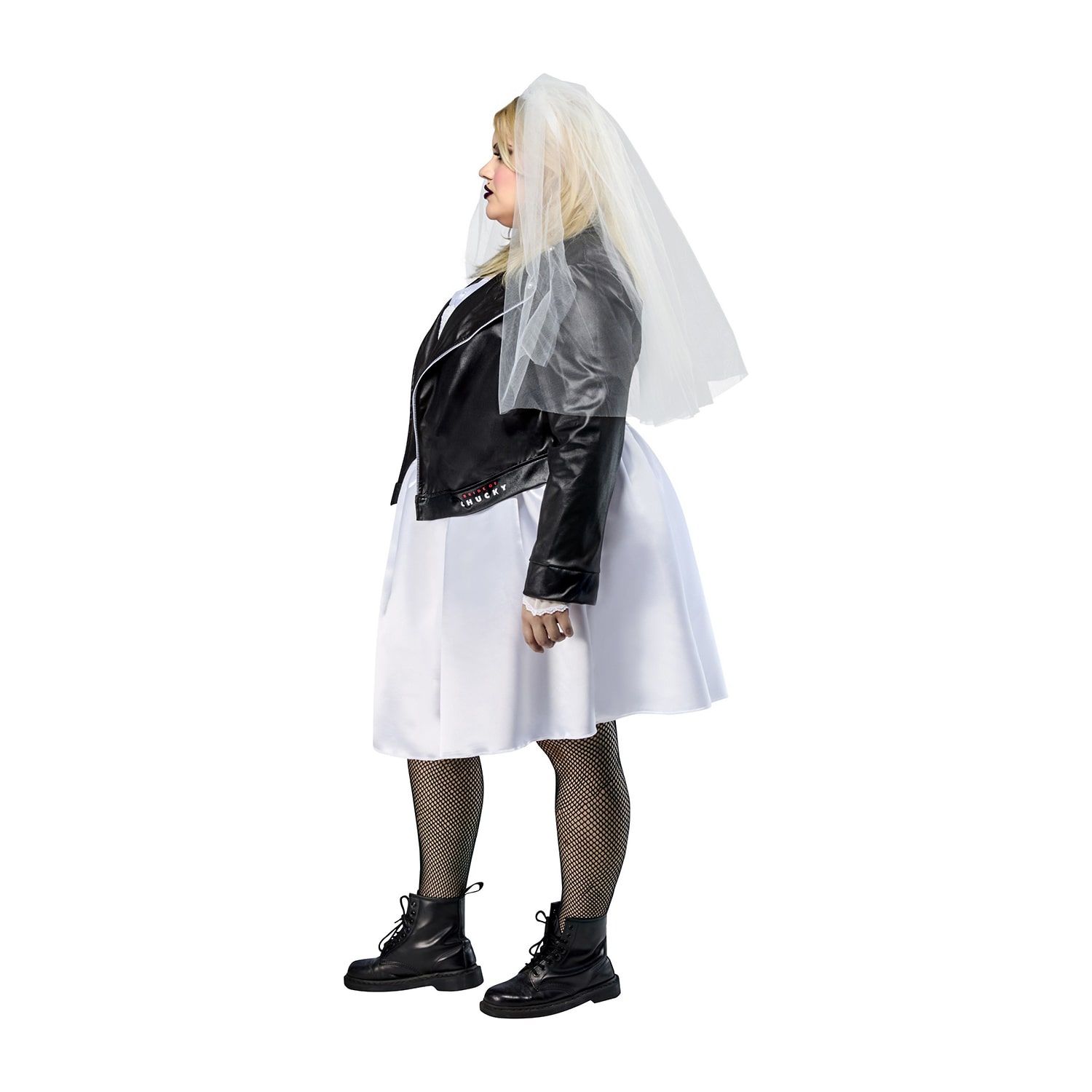 Womens Plus Bride Of Chucky Tiffany Chucky 4-pc. Costume