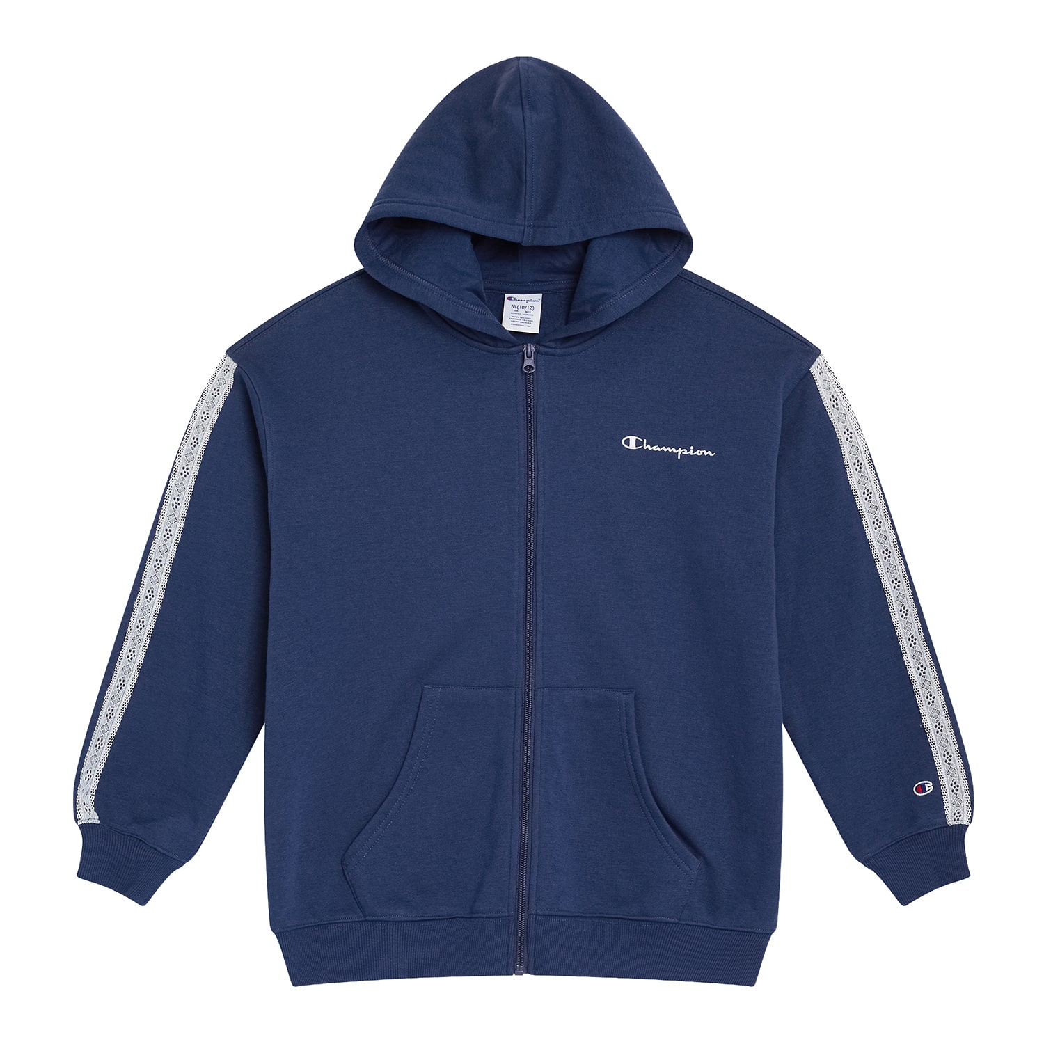 Champion Big Kid Girls Long Sleeve Fleece Zipper Active Hoodie