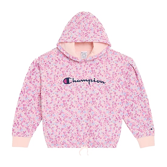 Champion Big Kid Girls Long Sleeve Fleece Active Hoodie
