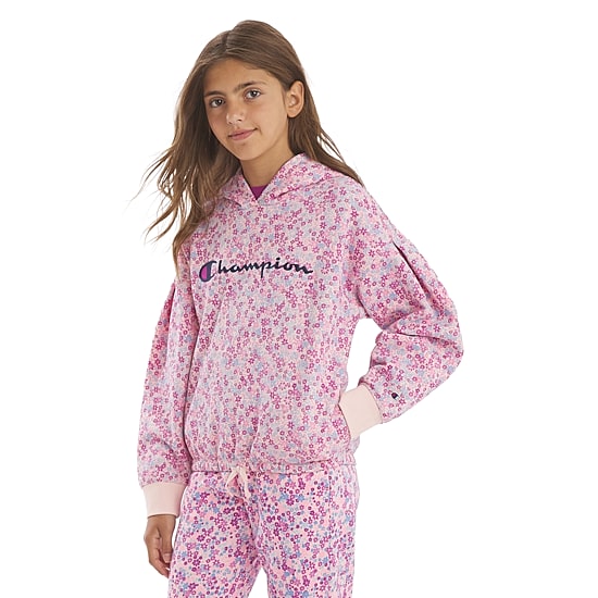 Champion Big Kid Girls Long Sleeve Fleece Active Hoodie