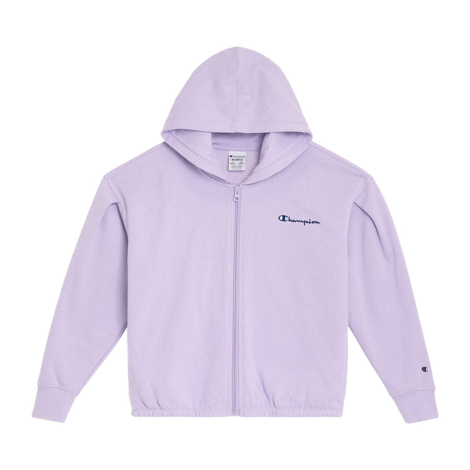 Champion Big Kid Girls Long Sleeve Fleece Zipper Active Hoodie