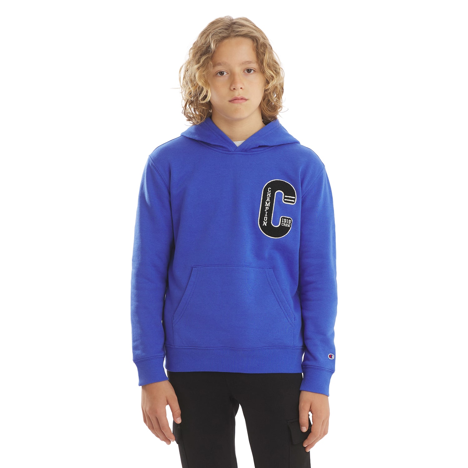 Champion Big Kid Boys Long Sleeve Fleece Active Hoodie
