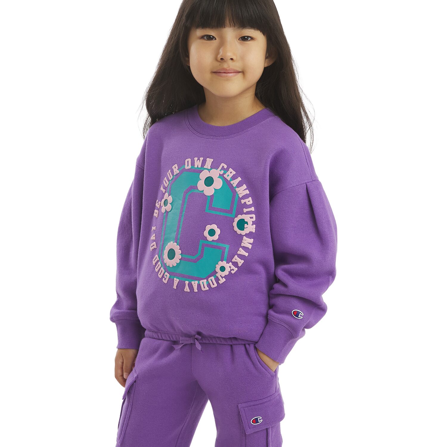 Champion Little Girls 2-pc. Pant Set