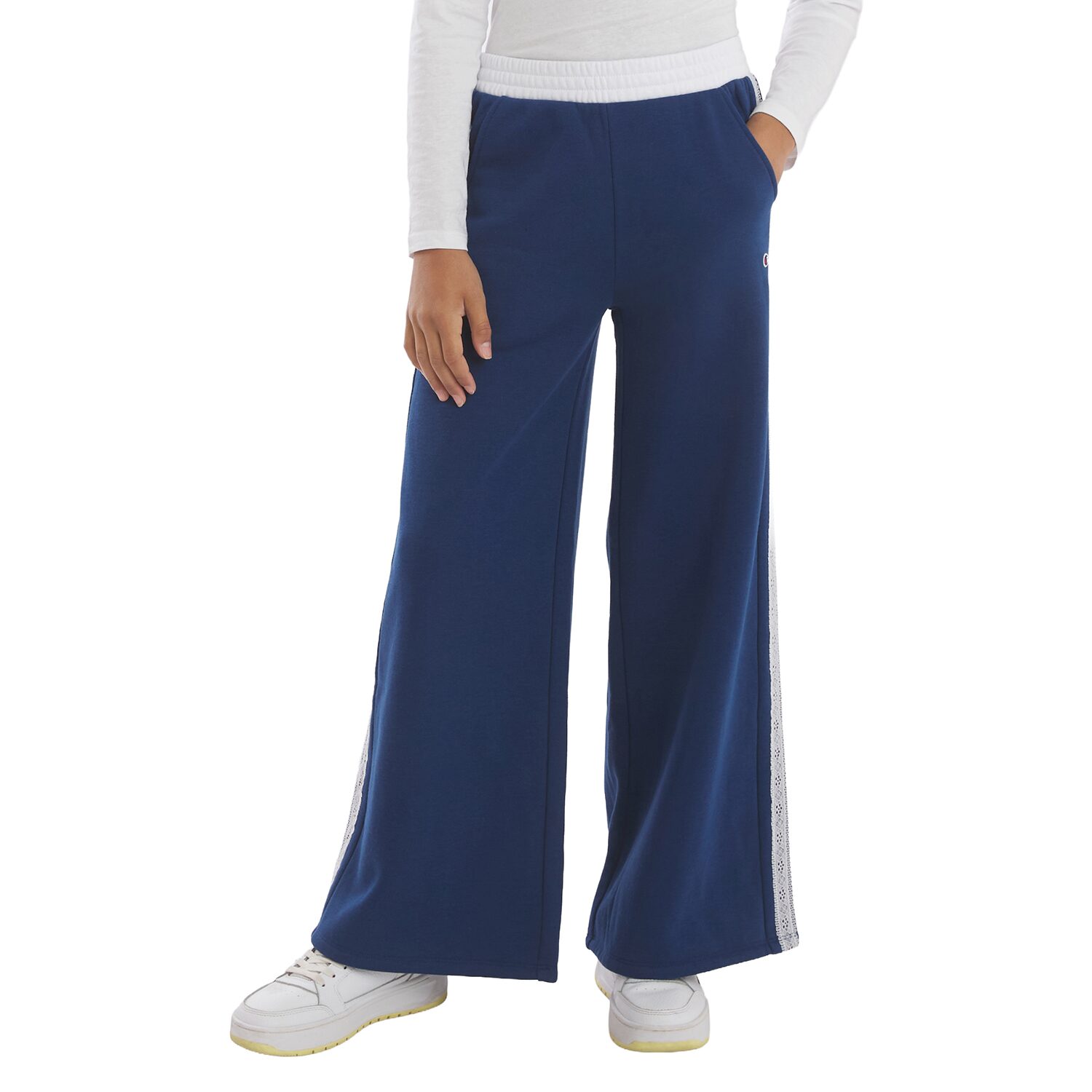 Champion Big Kid Girls Wide Leg Classic Fit Pull-On Pant