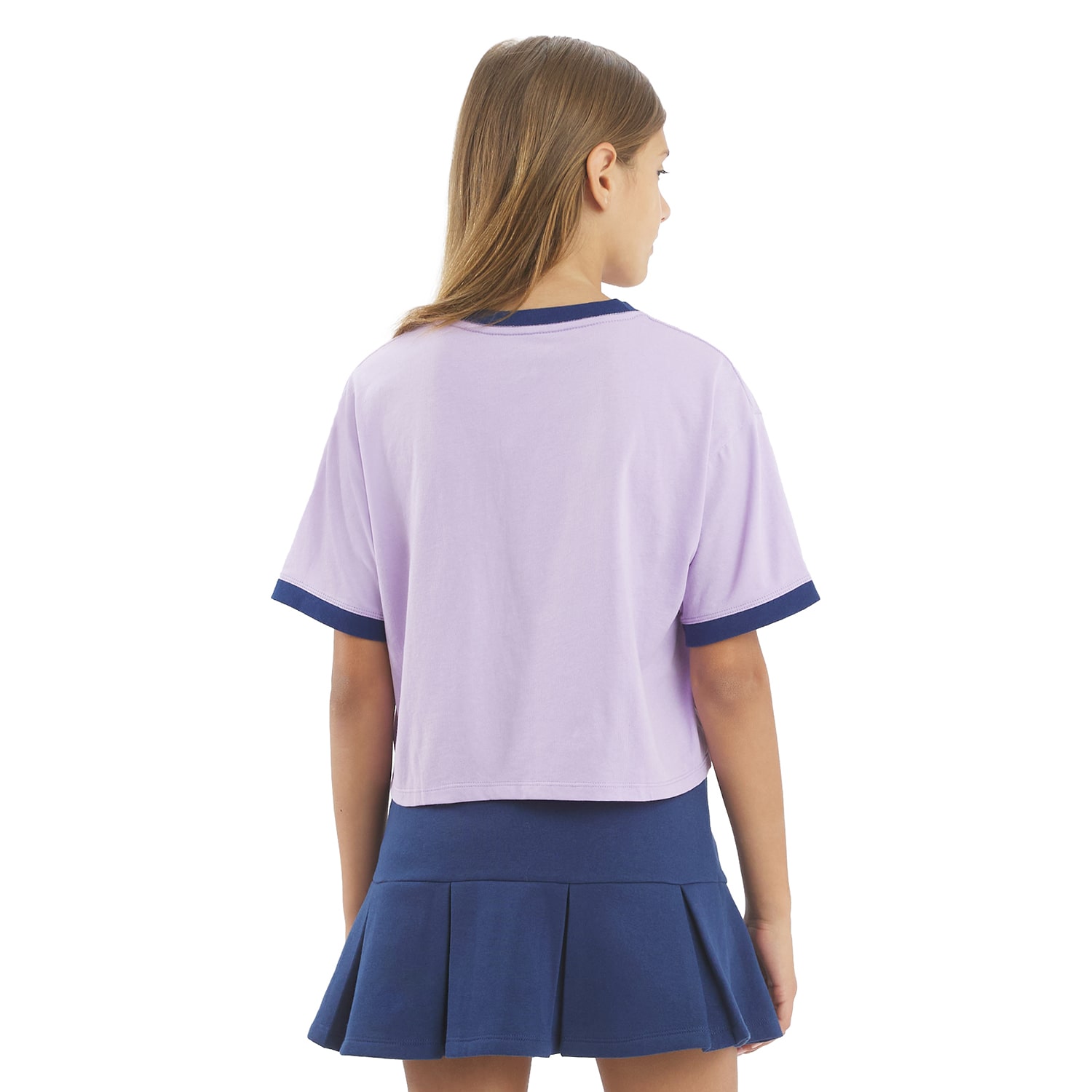 Champion Big Kid Girls Crew Neck Short Sleeve Classic Fit Graphic T-Shirt