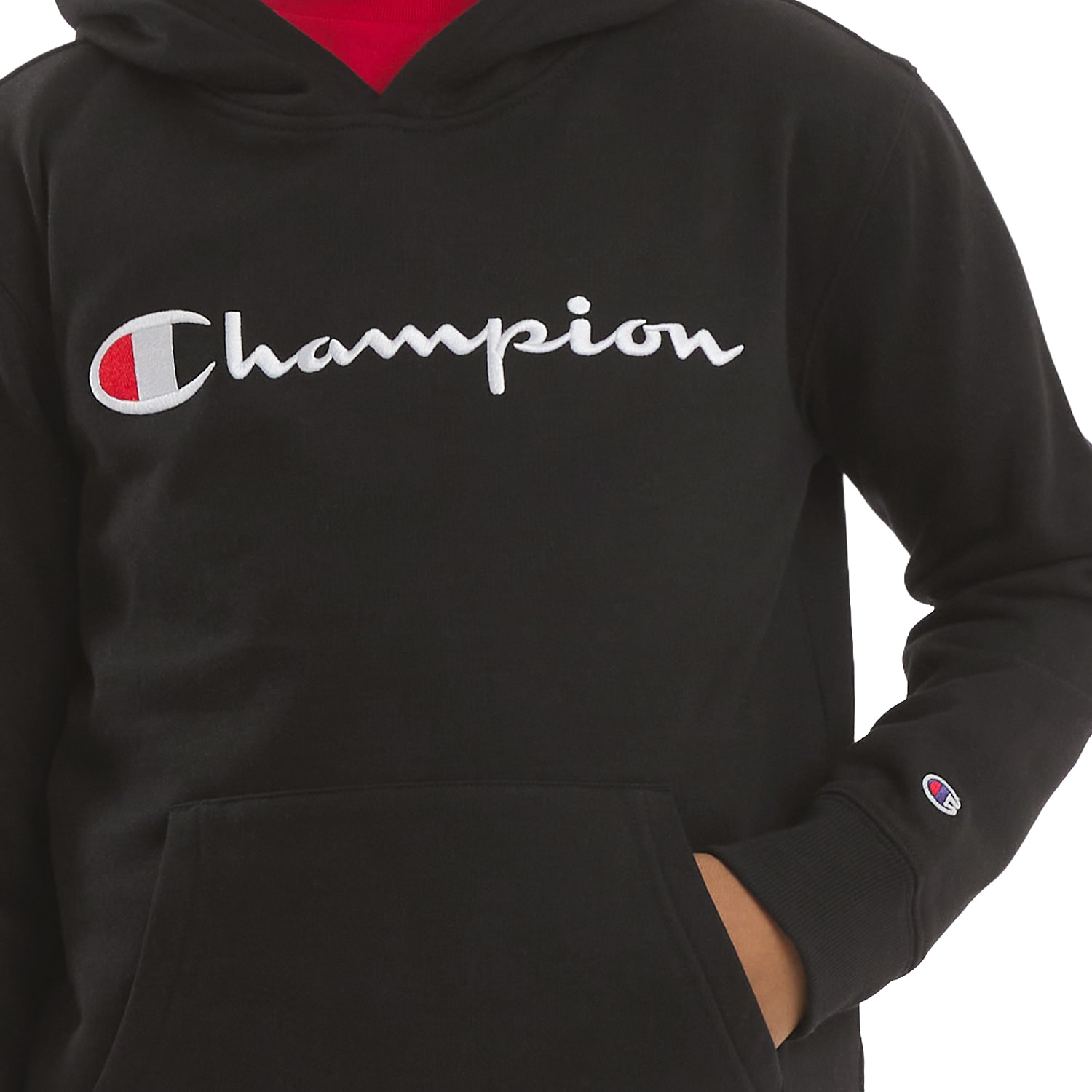Champion Big Kid Boys Long Sleeve Fleece Active Hoodie
