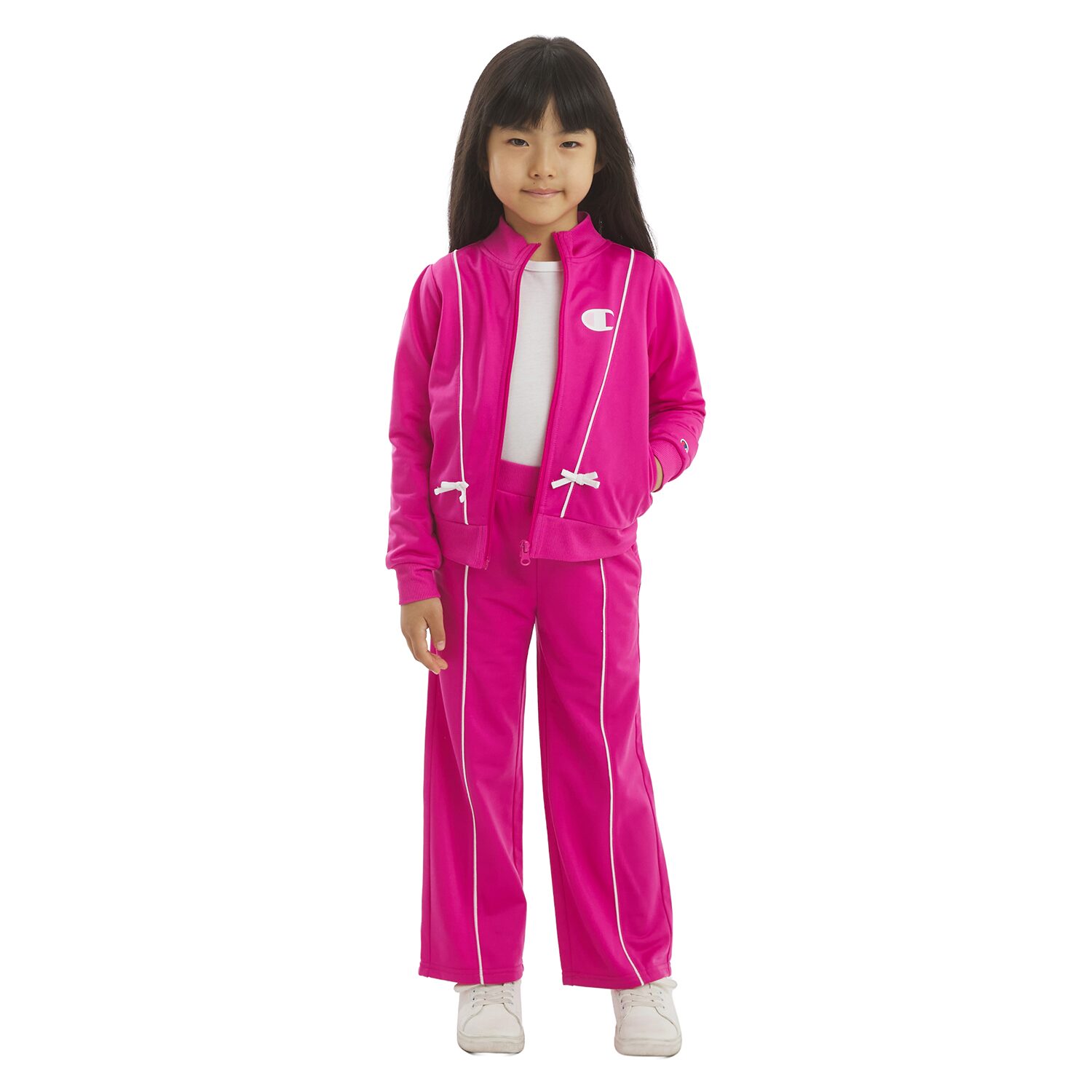 Champion Little Girls 2-pc. Logo Track Suit