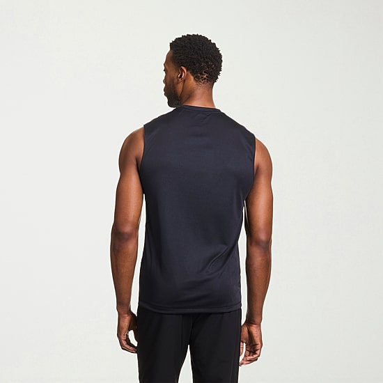 Reebok Mens Crew Neck Sleeveless Active T-Shirt