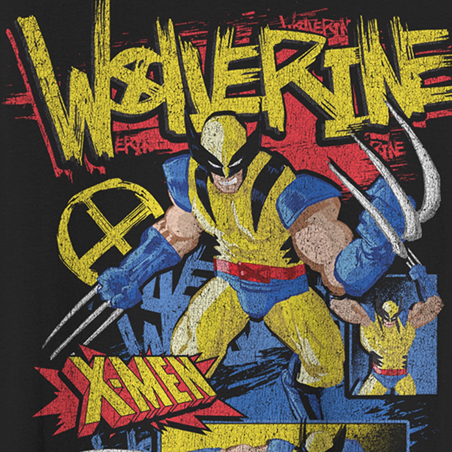 Novelty Mens Crew Neck Short Sleeve Regular Fit Marvel Graphic T-Shirt