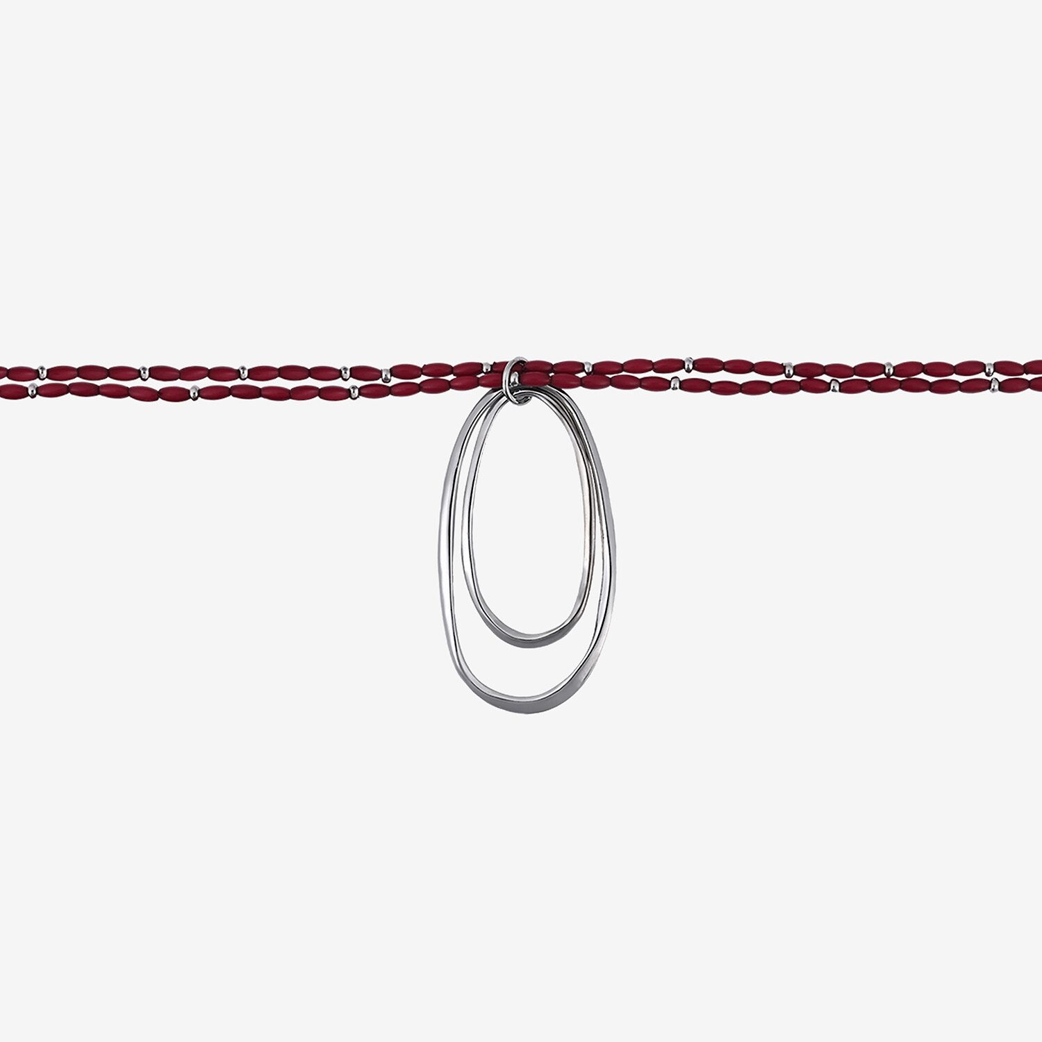 Mixit Womens 34 Inch Beaded Necklace