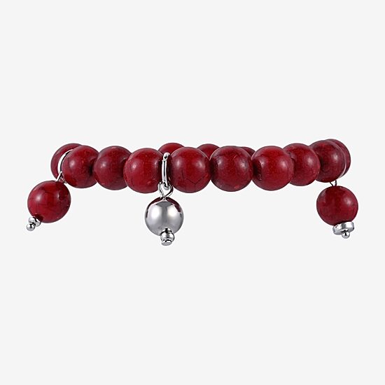 Mixit Womens Round Beaded Bracelet